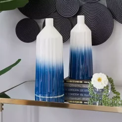 Blue Ombre 2-pc. Coastal Jars