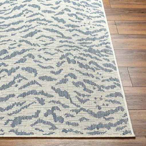 Blue Ravello Outdoor Rug, 6x9