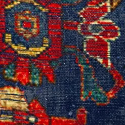 Blue Woven Tapestry Pillow