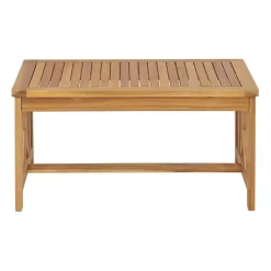 Blue X-Back Acacia Wood 2-pc. Outdoor Living Set