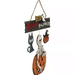 Boo Happy Halloween Wall Sign