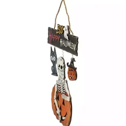 Boo Happy Halloween Wall Sign