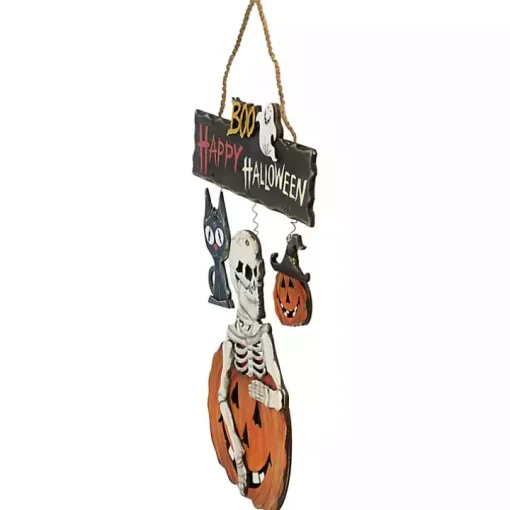 Boo Happy Halloween Wall Sign