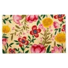 Bright Summer Blossoms Coir Doormat