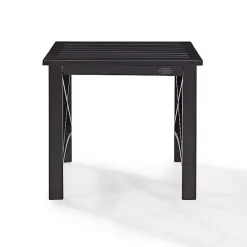 Bronze Metal Dayton Outdoor Side Table