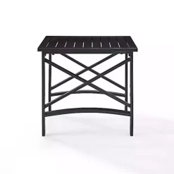 Bronze Metal Dayton Outdoor Side Table