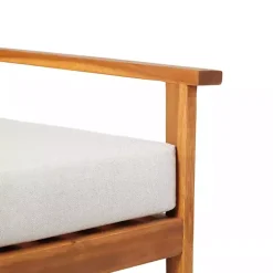 Brown Zane Outdoor Club Chair