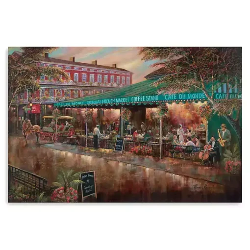 Café du Monde Canvas Art Print, 36x24 in.