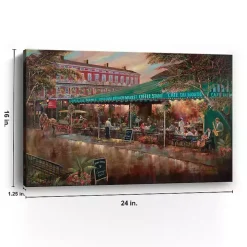 Café du Monde Canvas Art Print, 24x16 in.