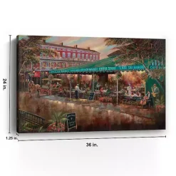 Café du Monde Canvas Art Print, 36x24 in.