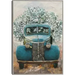Country Summer Framed Canvas Art Print