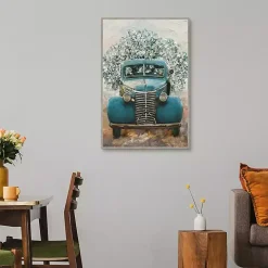 Country Summer Framed Canvas Art Print