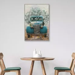 Country Summer Framed Canvas Art Print