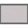 Dark Gray Framed Corkboard