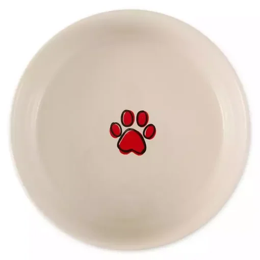 Eat & Drink Large Striped Pet Bowls, Set of 2
