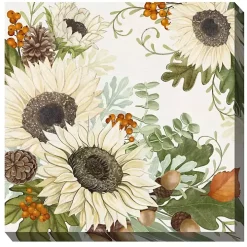Fall Finale Outdoor Canvas Art Print
