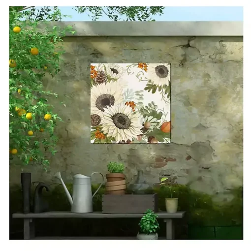 Fall Finale Outdoor Canvas Art Print