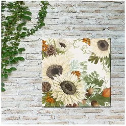 Fall Finale Outdoor Canvas Art Print