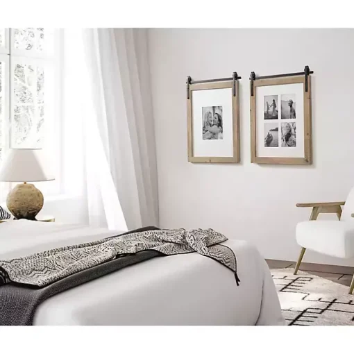 Farmhouse Wood and Metal Collage Frame
