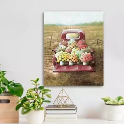 Flowers for Sale Canvas Art Print