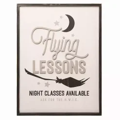 Flying Lessons Advertisement Wall Plaque