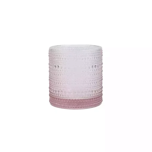 Fortessa Pink Jupiter Short Glasses, Set of 6