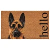 German Shepherd Hello Doormat