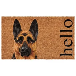 German Shepherd Hello Doormat