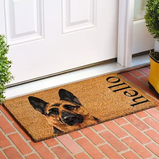 German Shepherd Hello Doormat