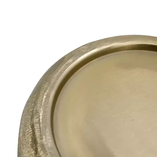 Gold Etched Metal Bowls, Set of 2