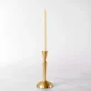 Gold Slim Taper Candle Holder, 8 in.