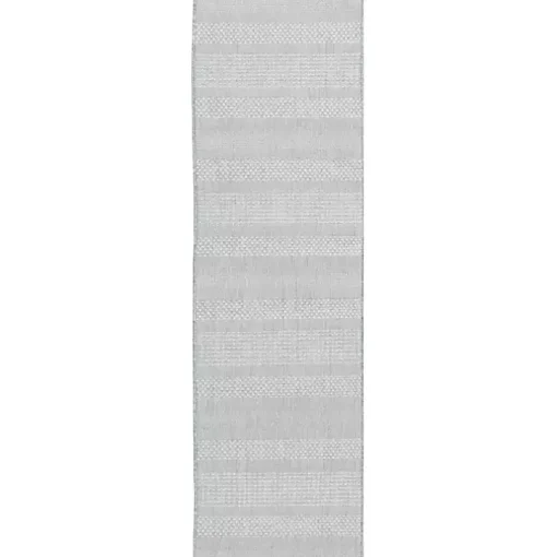 Gray Blue Elletta Indoor/Outdoor Area Rug, 2x7