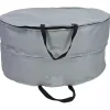 Gray Double Wreath Storage Bag