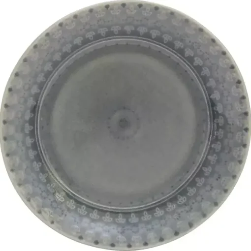 Gray Medallion 16-pc. Ceramic Dinnerware Set