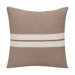 Gray Single Stripe Pillow