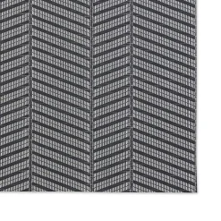 Gray Textured Twill Weave Placemats, Set of 6
