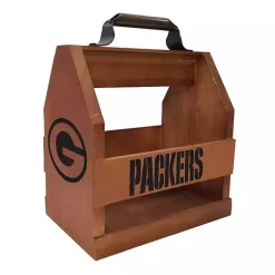 Green Bay Packers Wooden Condiment Caddy