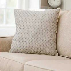 Grey Pin Point Pillow