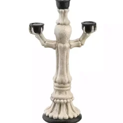 Halloween Skeleton Candelabra