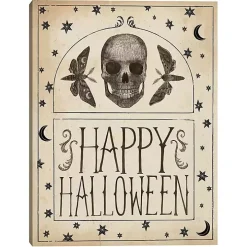 Happy Halloween Macabre Canvas Art Print
