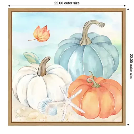 Harvest by the Sea Canvas Art Print