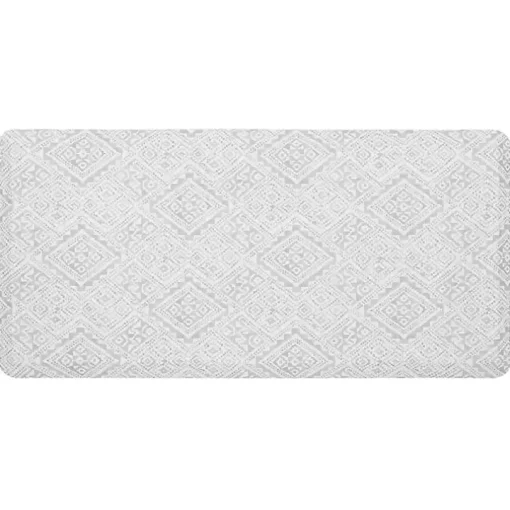 Ivory Cushioned Kitchen Mat
