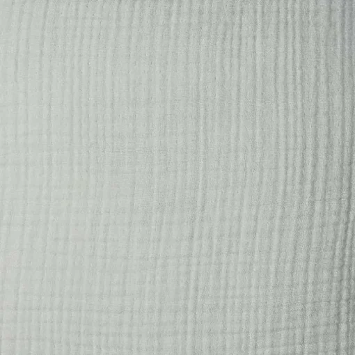 Ivory Gauze Organic Tassel Throw Pillow