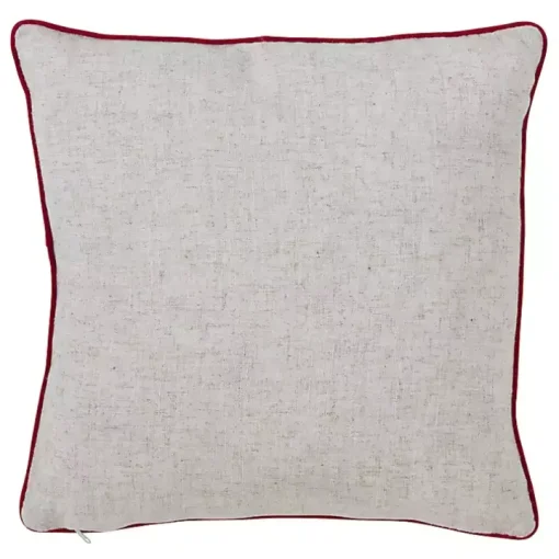 Jolly Snowman Christmas Pillow