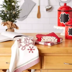 Let it Snow Kitchen Towels, Set of 3