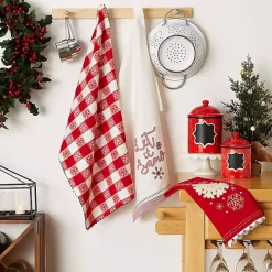 Let it Snow Kitchen Towels, Set of 3