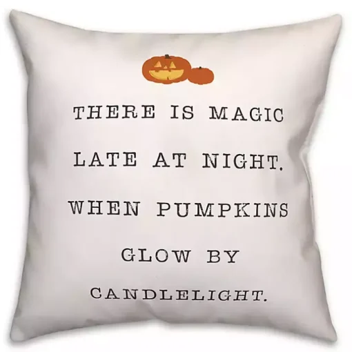 Magic at Night Throw Pillow