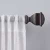 Matte Bronze Nathan Curtain Rod, 72 in.