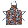 Midnight Floral Bistro Apron