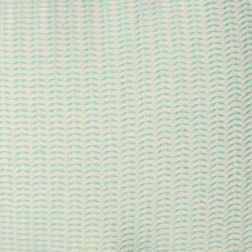 Mint Trapeze Organic Cotton Throw Pillow